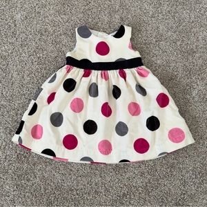 Carter’s baby girl Polka Dot Dress size 6 months